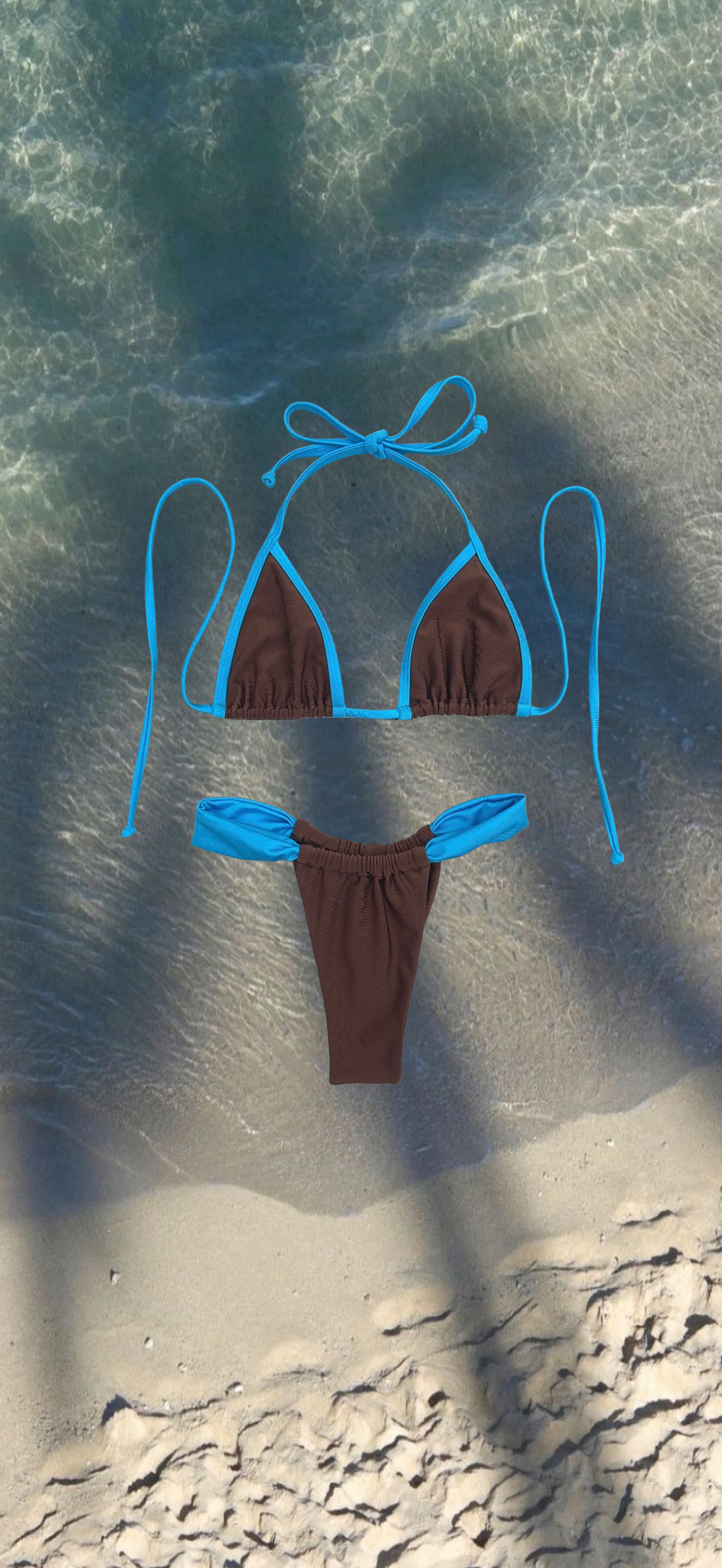 Blue Lagoon Bikini Top